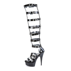 6 Inch Heel DELIGHT-600-46 Black Pat