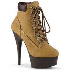 6" Heel DELIGHT-600TL-02 Tan Nubuck