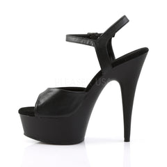 6 Inch Heel DELIGHT-609 Black Matte
