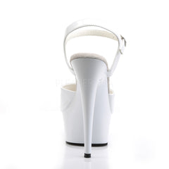 6 Inch Heel DELIGHT-609 White