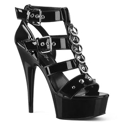 6" Heel DELIGHT-658 Black Pat