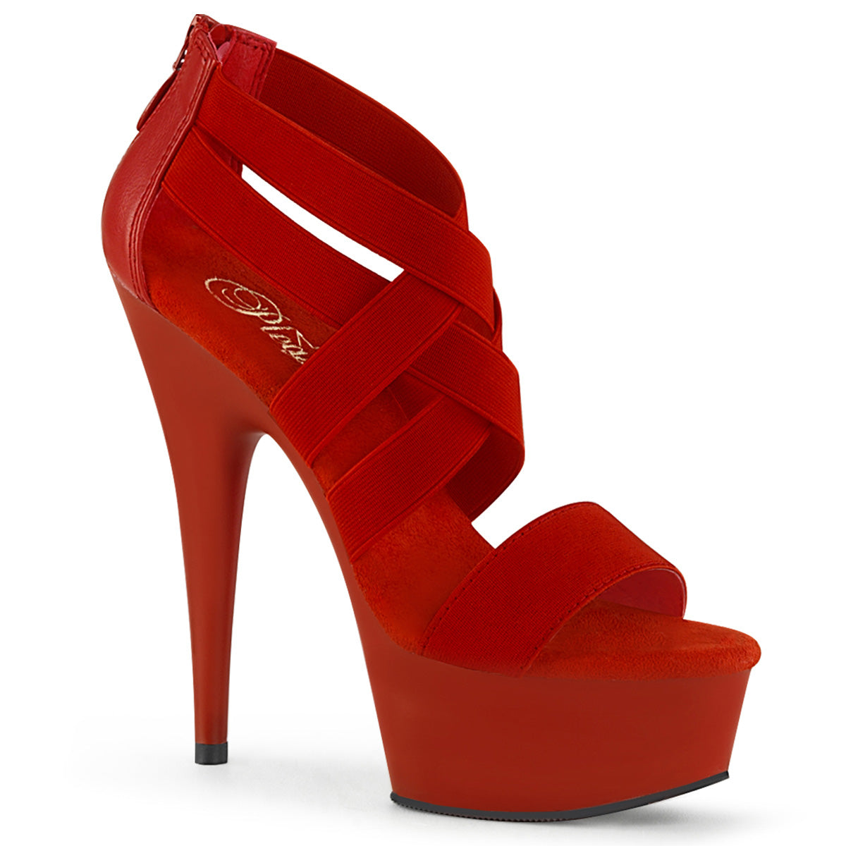 6" Heel DELIGHT-669 Red