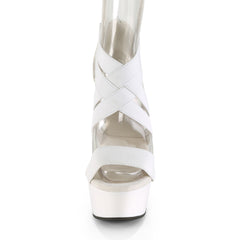 6 Inch Heel DELIGHT-669 White