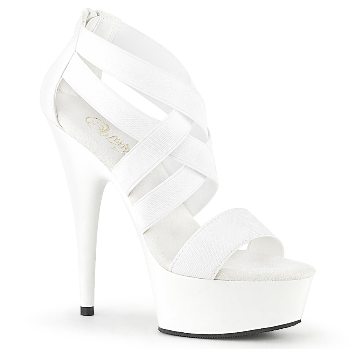 6" Heel DELIGHT-669 White