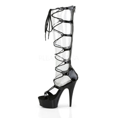 6 Inch Heel DELIGHT-698 Black Pat