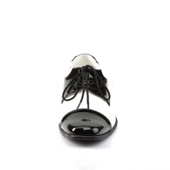 Men's Black and White Disco Shoes