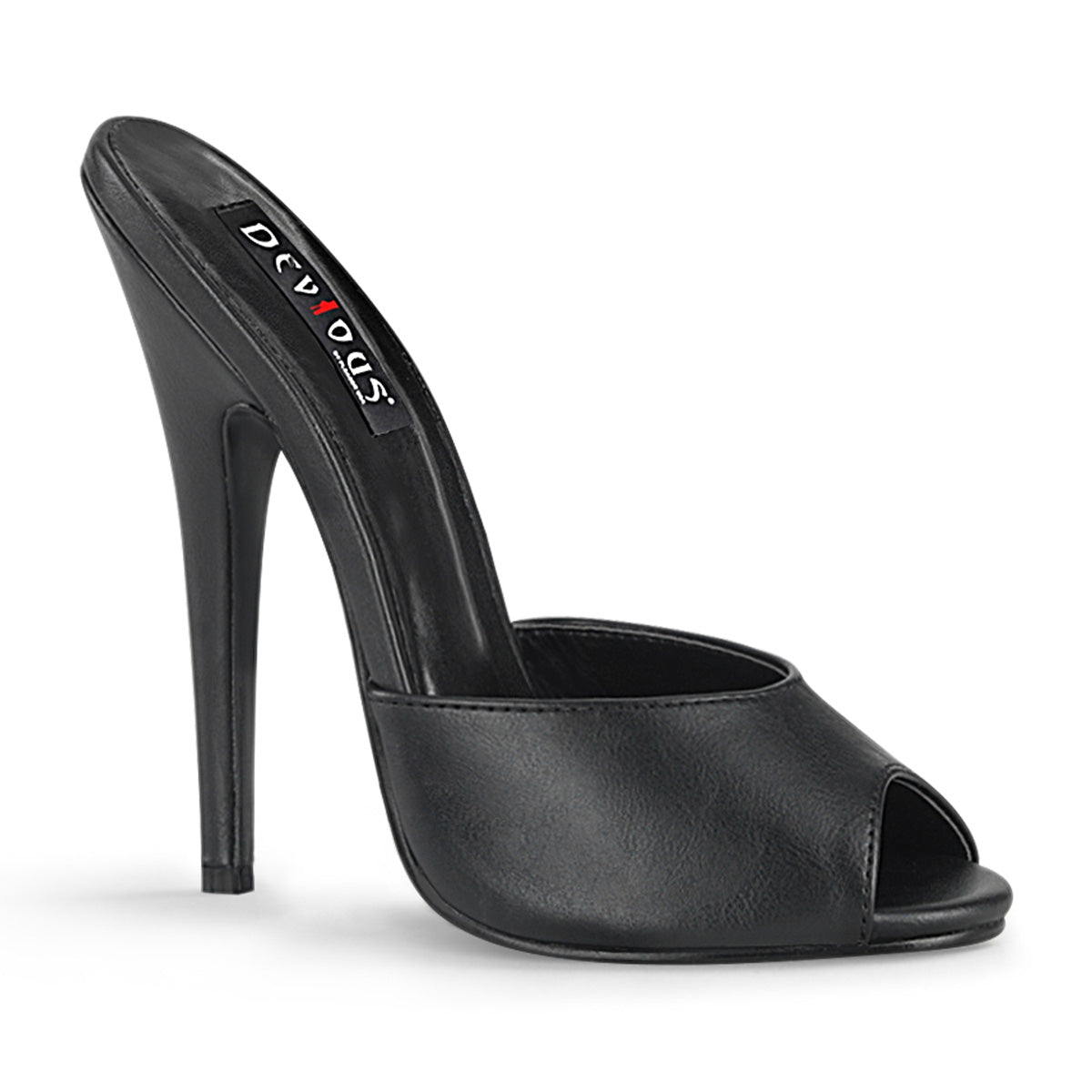 6 Inch Heel DOMINA-101 Black Pu