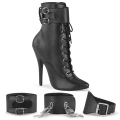 6 Inch Heel DOMINA-1023 Black Pu