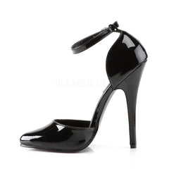 DEVIOUS DOMINA-402 Black Pat D'Orsay Pumps