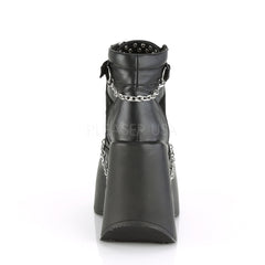 5 Inch Heel DYNAMITE-101 Black Vegan Leather