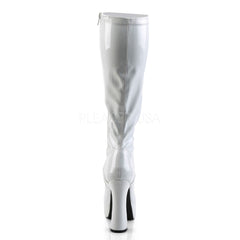 5 Inch Heel ELECTRA-2000Z White Stretch Patent