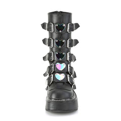 2 Inch Platform EMILY-330 Black Pu