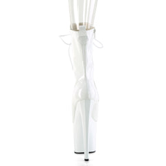 8 Inch Heel ENCHANT-1041 White Patent