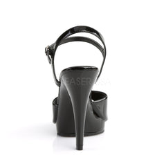 4 Inch Heel FLAIR-409 Black Pat