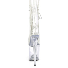 8 Inch Heel FLAMINGO-1020C Clear