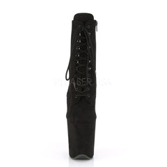 8 Inch Heel FLAMINGO-1020FS Black Suede