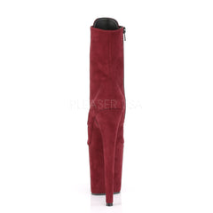 8 Inch Heel FLAMINGO-1020FS Burgundy Suede