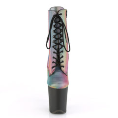 8 Inch Heel FLAMINGO-1020REFL Rainbow Reflective