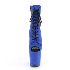 8 Inch Heel FLAMINGO-1021FS Royal Blue Suede