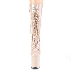 8 Inch Heel FLAMINGO-1050 Nude Pat