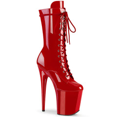 8" Heel FLAMINGO-1050 Red Pat