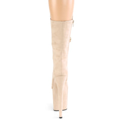 8 Inch Heel FLAMINGO-1050FS Beige Suede