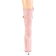 8 Inch Heel FLAMINGO-1050FS Dusty Blush Suede