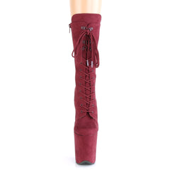 8 Inch Heel FLAMINGO-1050FS Burgundy Suede