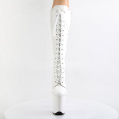 8 Inch Heel FLAMINGO-2023 White Pu