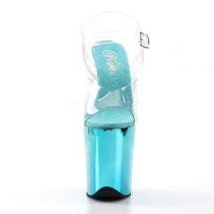 8 Inch Heel FLAMINGO-808 Turquoise