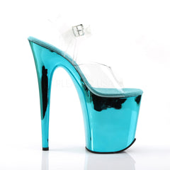 8 Inch Heel FLAMINGO-808 Turquoise