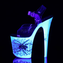 8 Inch Heel FLAMINGO-808SW Neon White
