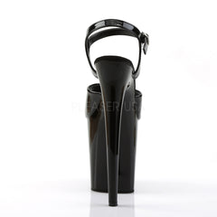 8 Inch Heel FLAMINGO-809 Black Pat