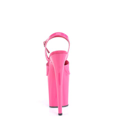 8 Inch Heel FLAMINGO-809 Hot Pink Pat