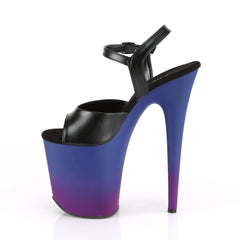 8 Inch Heel FLAMINGO-809BP Blue Purple Ombre