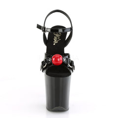 8 Inch Heel FLAMINGO-809GB Black Pat