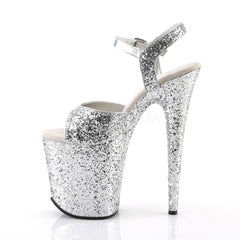 8 Inch Heel FLAMINGO-810LG Silver