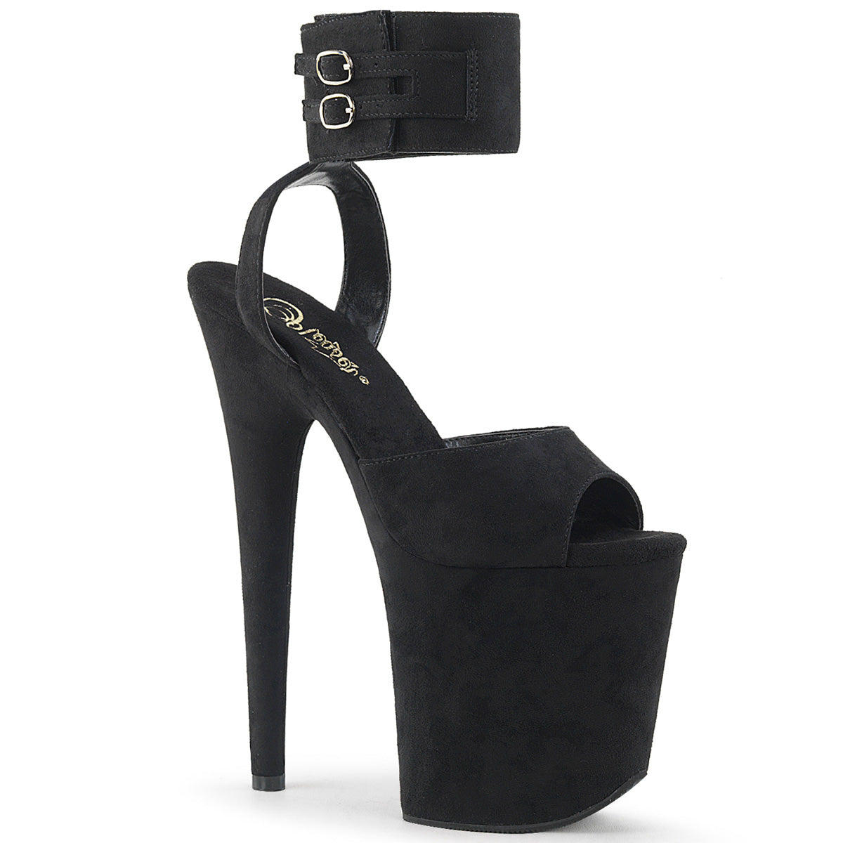 8" Heel FLAMINGO-891 Black Pat