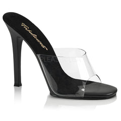 Fabulicious GALA-01 Black Slides - Shoecup.com