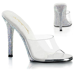 4 Inch Heel GALA-01DM Clear Rhinestone