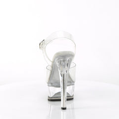 6 Inch Heel GLEAM-608 Clear