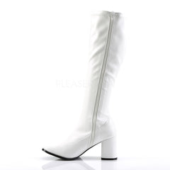 3 Inch Heel GOGO-300 White Pu