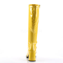 3 Inch Heel GOGO-300 Yellow Pat