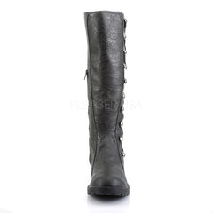 GOTHAM-109 Men's Black Renaissance Boots