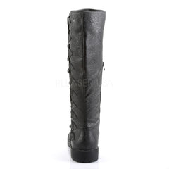 GOTHAM-109 Men's Black Renaissance Boots