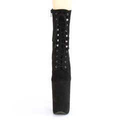 9 Inch Heel INFINITY-1020FS Black Suede