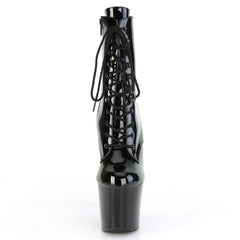7 Inch Heel IRONGRIP-1020 Black Patent