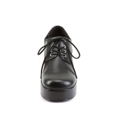 JAZZ-02 Black Pu Platform Shoes