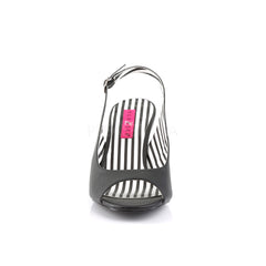 3 Inch Heel JENNA-02 Black Pu