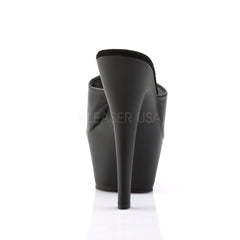 6 Inch Heel KISS-201 Black Pu